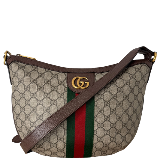 Gucci kleine Ophidia Half Moon Hobo Bag / neuwertig Gucci