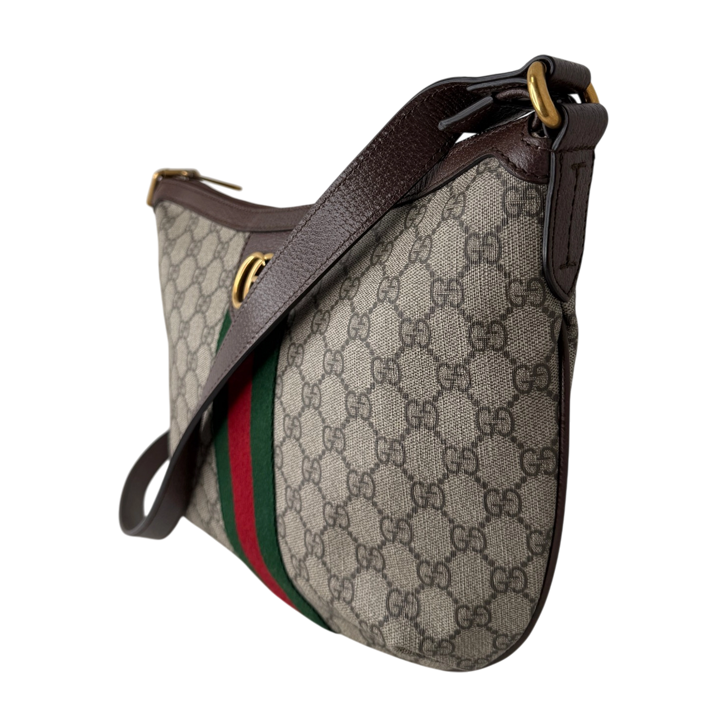 Gucci kleine Ophidia Half Moon Hobo Bag / neuwertig Gucci