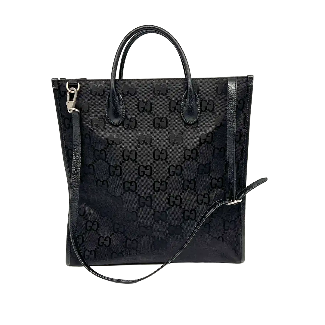 Gucci Off The Grid Shopper aus GG Supreme schwarz neuwertig