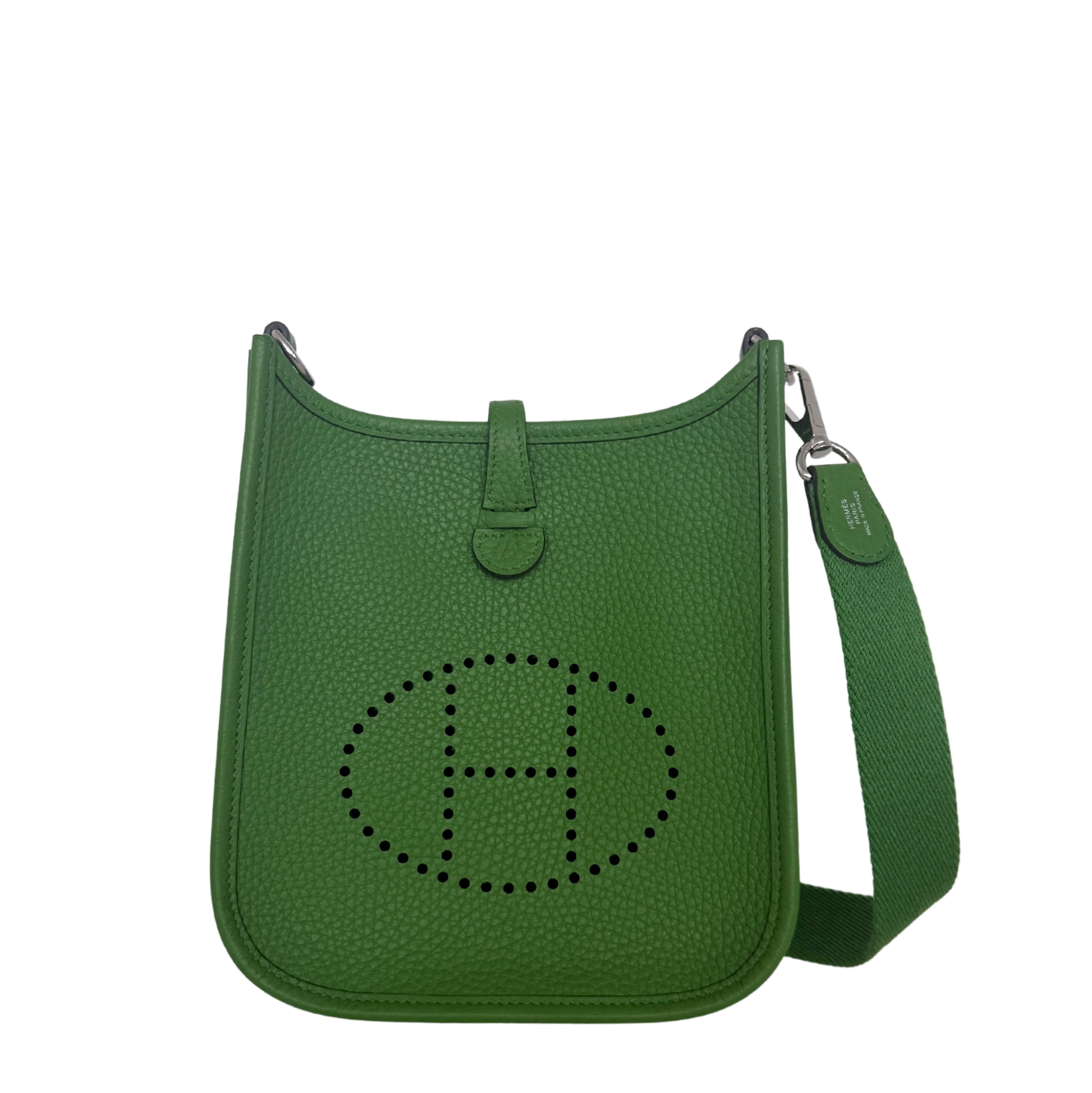 Hermès Evelyne 16 Amazone Taurillon Clemence Grün Fullset / neuwertig Hermès
