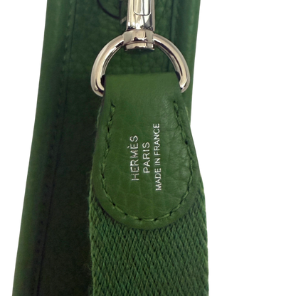 Hermès Evelyne 16 Amazone Taurillon Clemence Grün Fullset / neuwertig Hermès