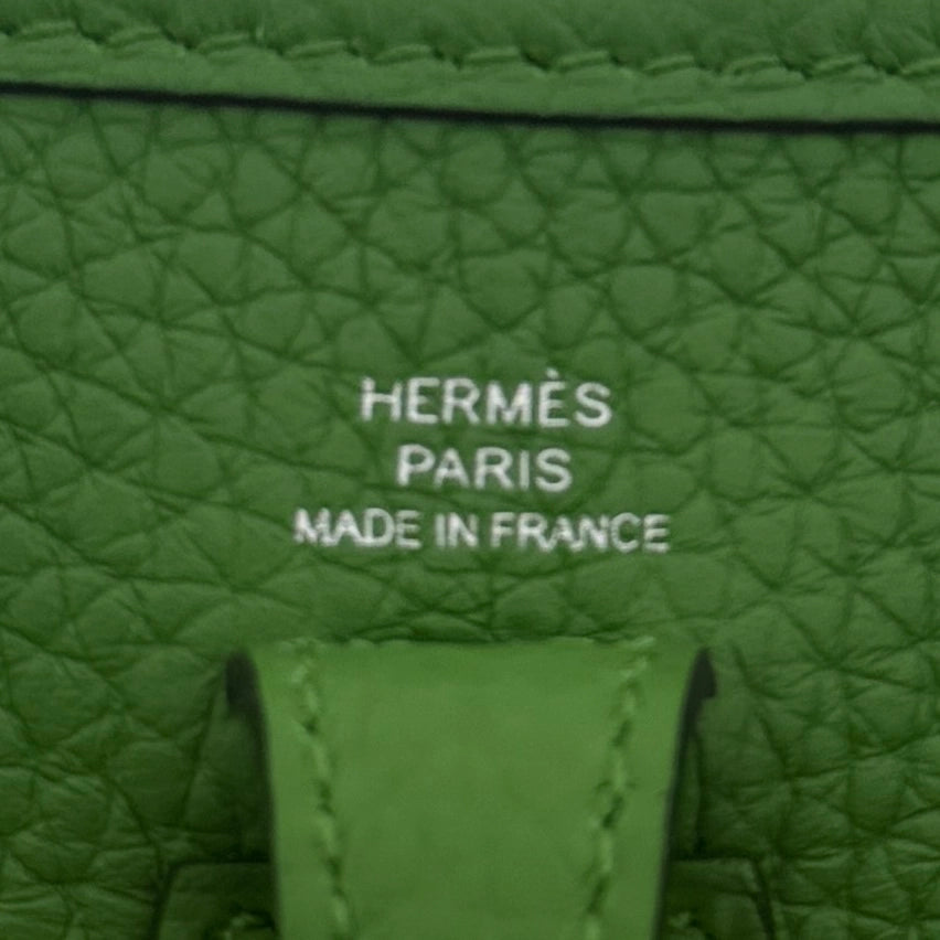 Hermès Evelyne 16 Amazone Taurillon Clemence Grün Fullset / neuwertig Hermès