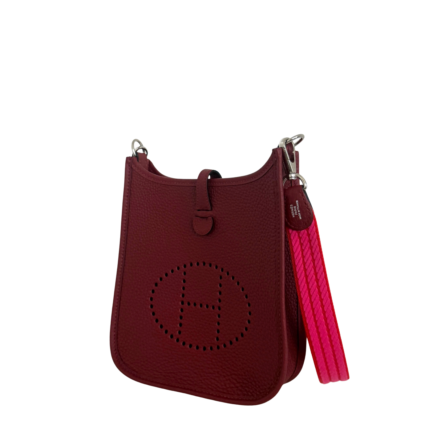 Hermès 16 Amazone Taurillon Clemence/Sangle Rot Orange / neuwertig Hermès