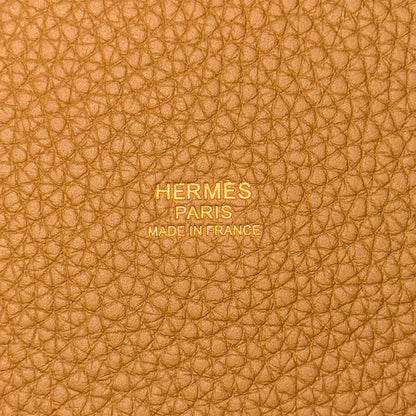 Hermès Picotin Lock 22 Taurillon Clemence RIAA40 H060991CC 4B Biscuit / neuwertig Hermès
