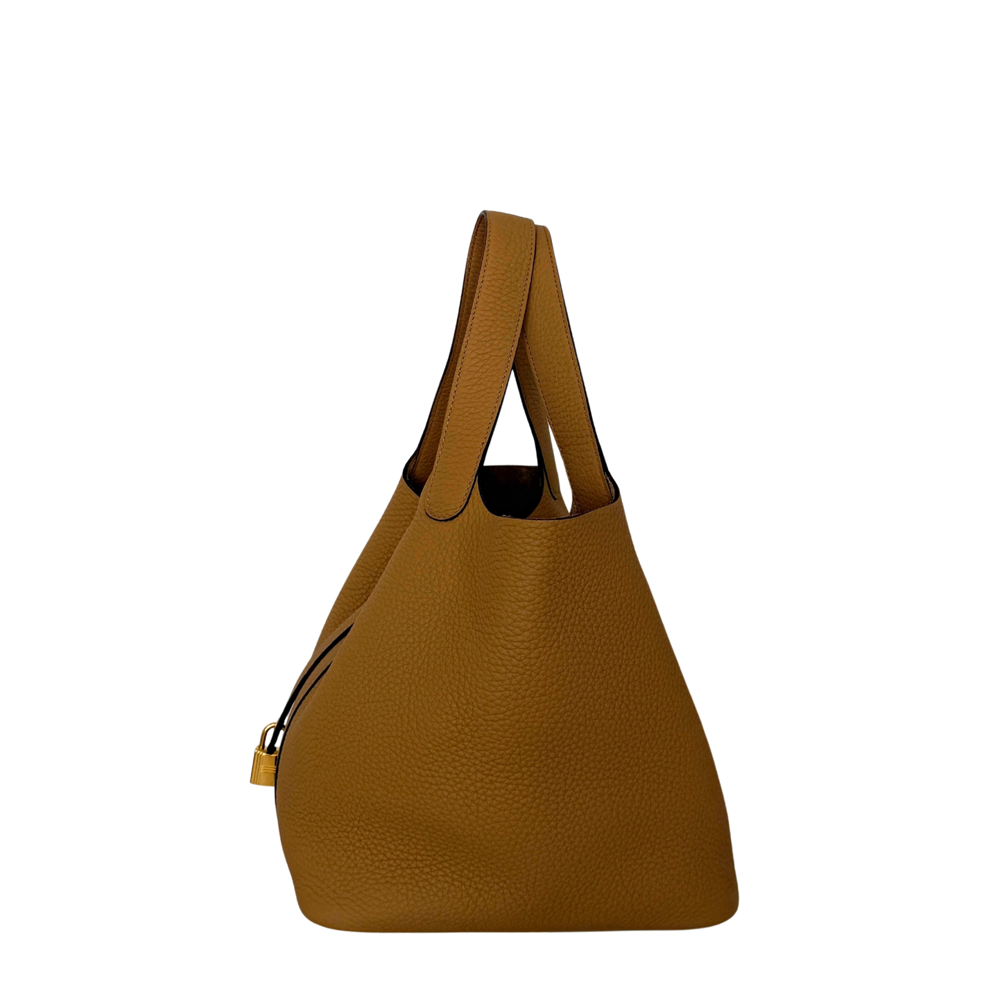 Hermès Picotin Lock 22 Taurillon Clemence RIAA40 H060991CC 4B Biscuit / neuwertig Hermès