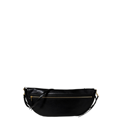 CELINE Halfmoon weiche Triomphe groß Leder schwarz Fullset / sehr gut CELINE