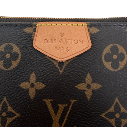 Louis Vuitton Multi Pochette Accessoires Monogram Khaki Fullset / sehr gut Louis Vuitton