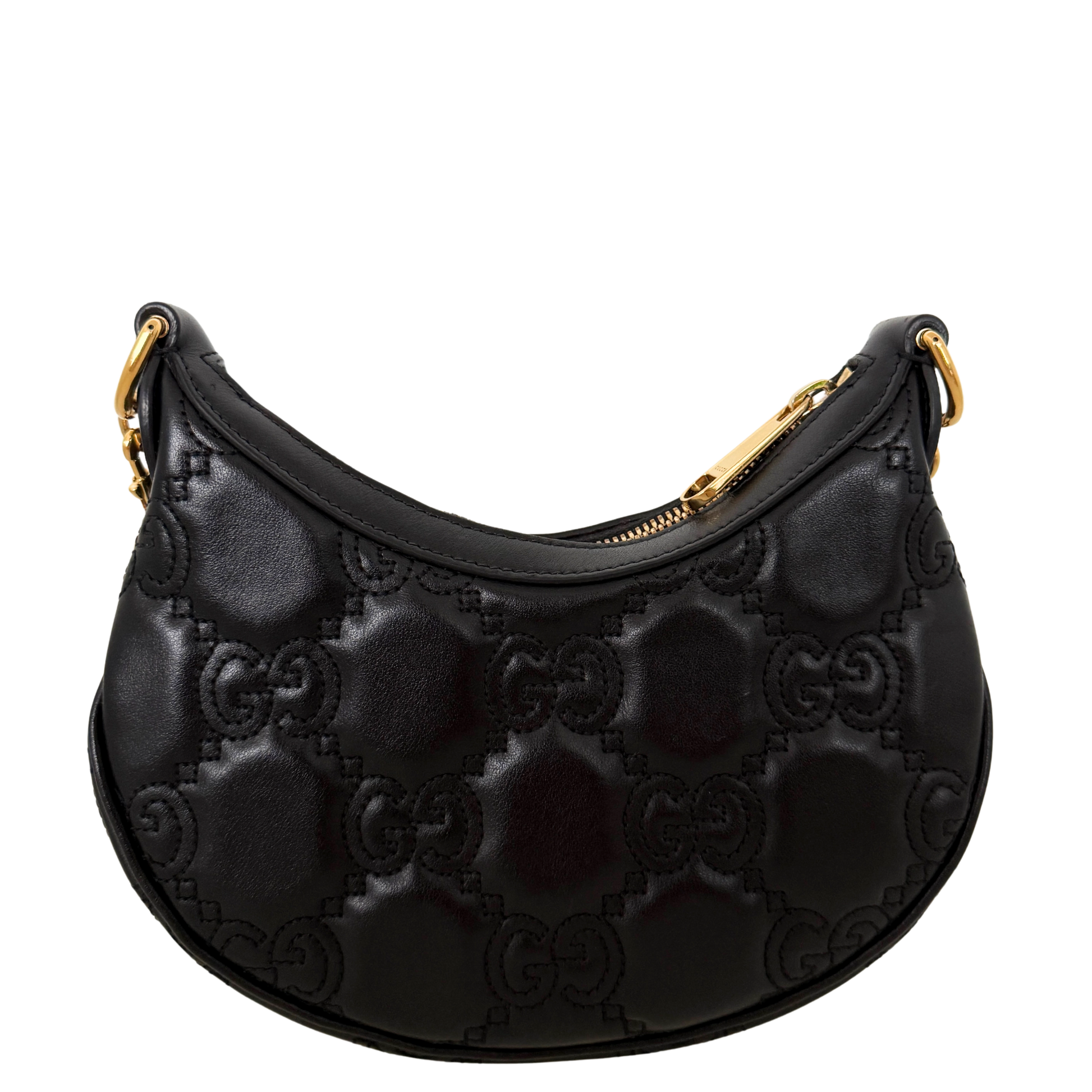 Gucci GG Marmont Half Moon Mini Bag Schwarz / sehr gut Gucci