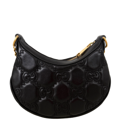 Gucci GG Marmont Half Moon Mini Bag Schwarz / sehr gut Gucci