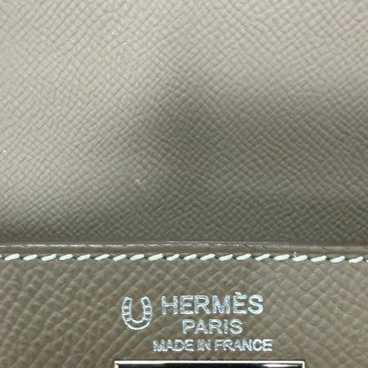 Hemès Kelly Bag 32 Sellier Epsom Leder Etoupe / sehr gut Hermès