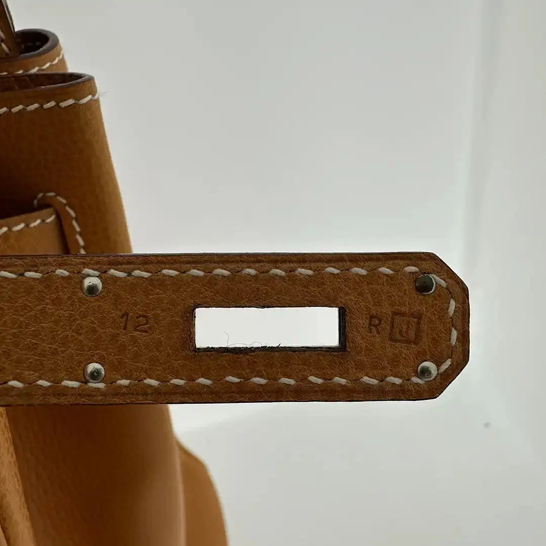 Hermès Birkin Bag 40 Vache Liégée Leder braun Palladium Fullset 2007 / sehr gut Hermès