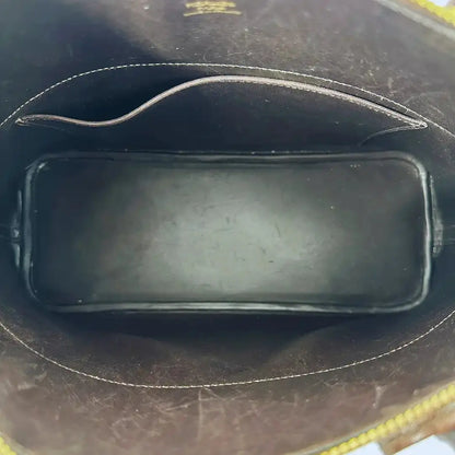 Hermès Bolide 31 Straußenleder braun / sehr gut Hermès