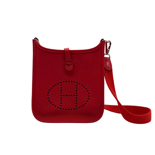 Hermès Evelyne 16 Amazone TPM Bougainvillier silberne Hardware / ungetragen Hermès