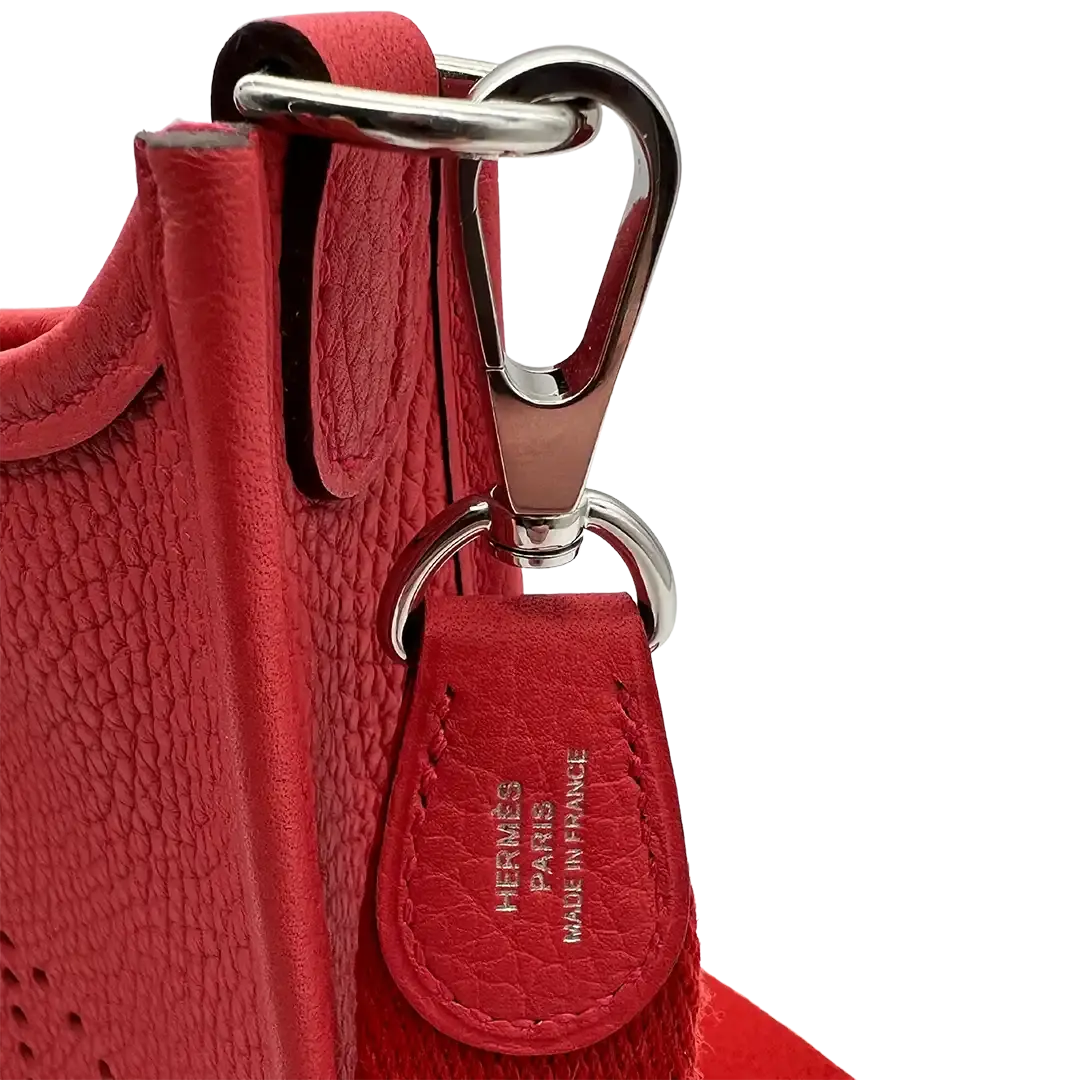 Hermès Evelyne 16 Amazone TPM Bougainvillier silberne Hardware / ungetragen Hermès