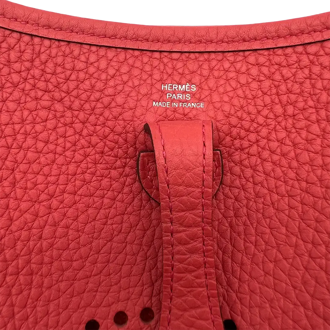 Hermès Evelyne 16 Amazone TPM Bougainvillier silberne Hardware / ungetragen Hermès