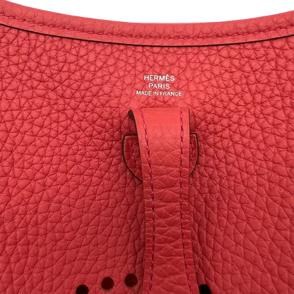 Hermès Evelyne 16 Amazone TPM Bougainvillier silberne Hardware / ungetragen Hermès