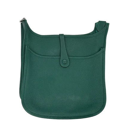 Hermès Evelyne 29 Taurillon Clemence Leder Malachite Paladium 2013/ sehr gut Hermès