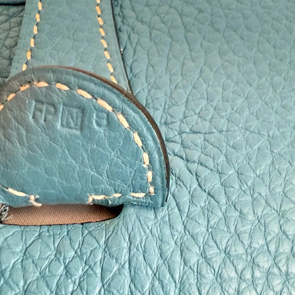 Hermès Evelyne III 29 blau Clemence  Palladium Fullset 2010 / sehr gut Hermès