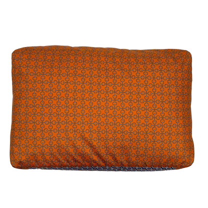 Hermès Housse De Voyage MM Travel Silk Cushion Cover Orange / ungetragen Hermès