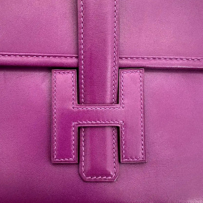 Hermès Jige 29 Elan Rose Poupre Clutch Swift / sehr gut Hermès