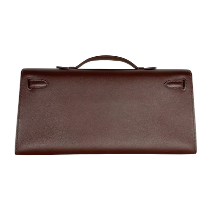 Hermès Kelly Lounge Swift braun / ungetragen Hermès
