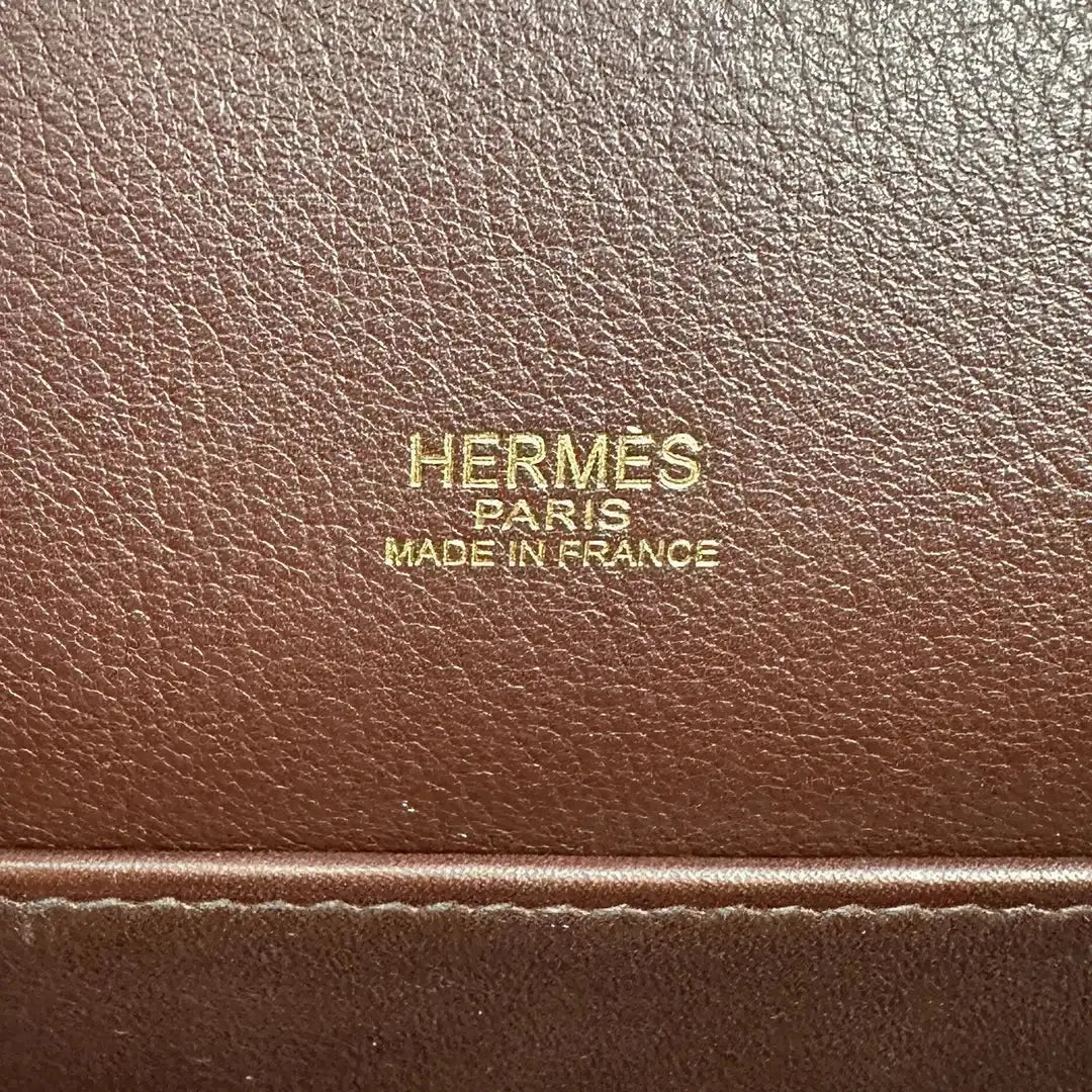 Hermès Kelly Lounge Swift braun / ungetragen Hermès