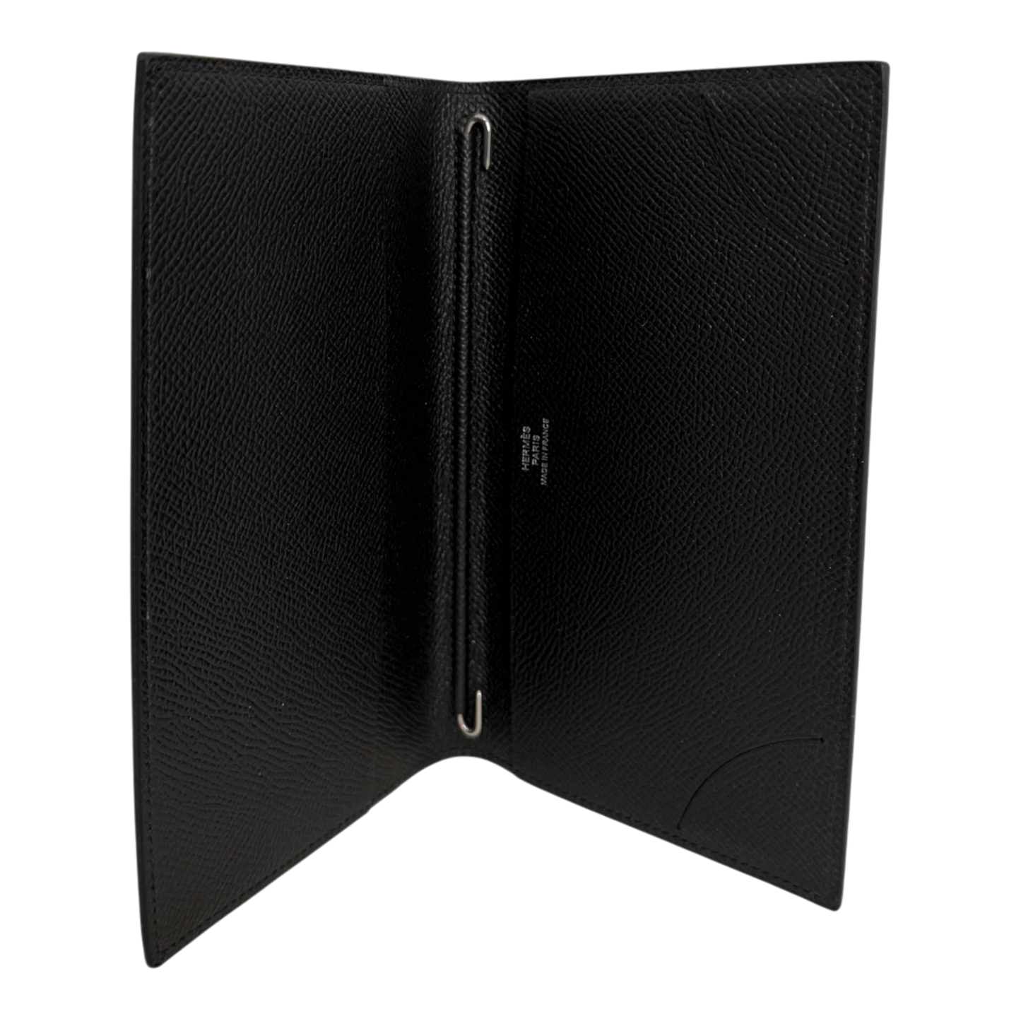 Hermès Agenda-Umschlag Epsom-Kalbsleder schwarz Hermès