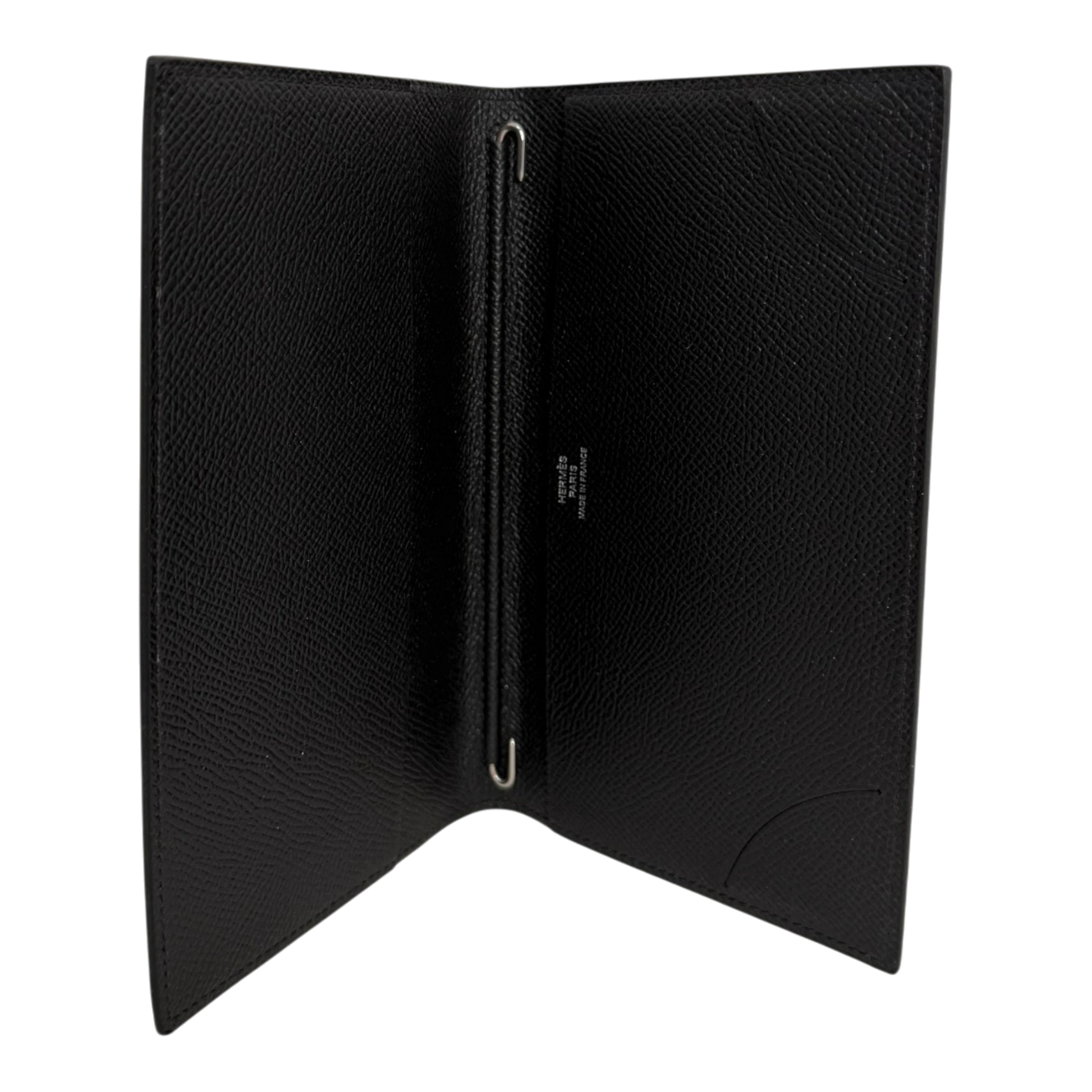 Hermès Agenda-Umschlag Epsom-Kalbsleder schwarz Hermès