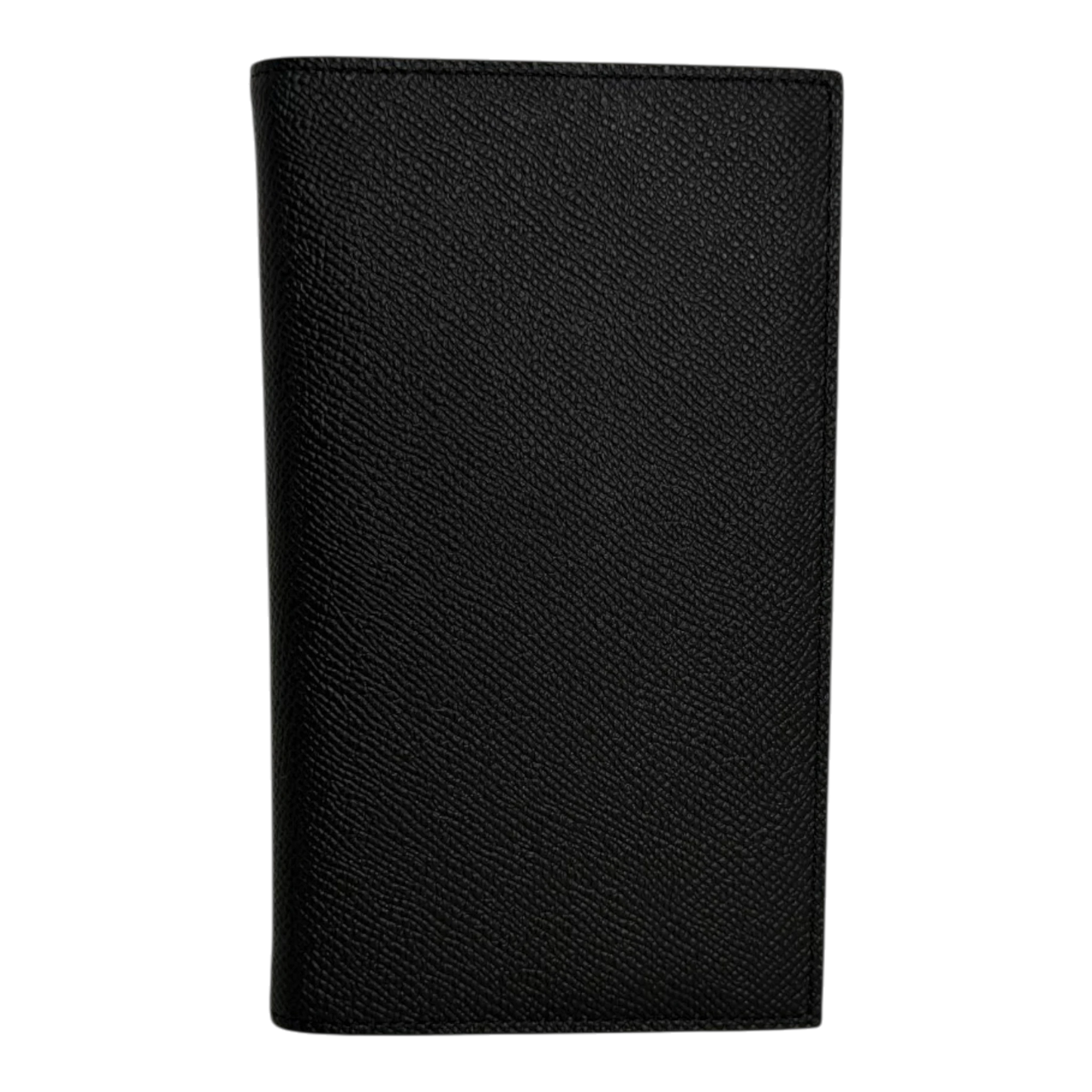 Hermès Agenda-Umschlag Epsom-Kalbsleder schwarz Hermès