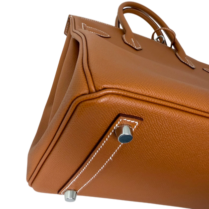 Hermès Birkin Bag 30 Gold Epsom Leder Palladium Hardware Hermès