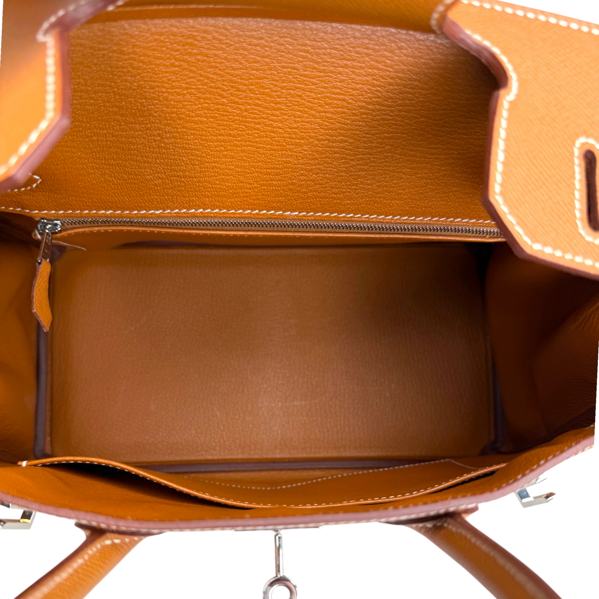 Hermès Birkin Bag 30 Gold Epsom Leder Palladium Hardware Hermès