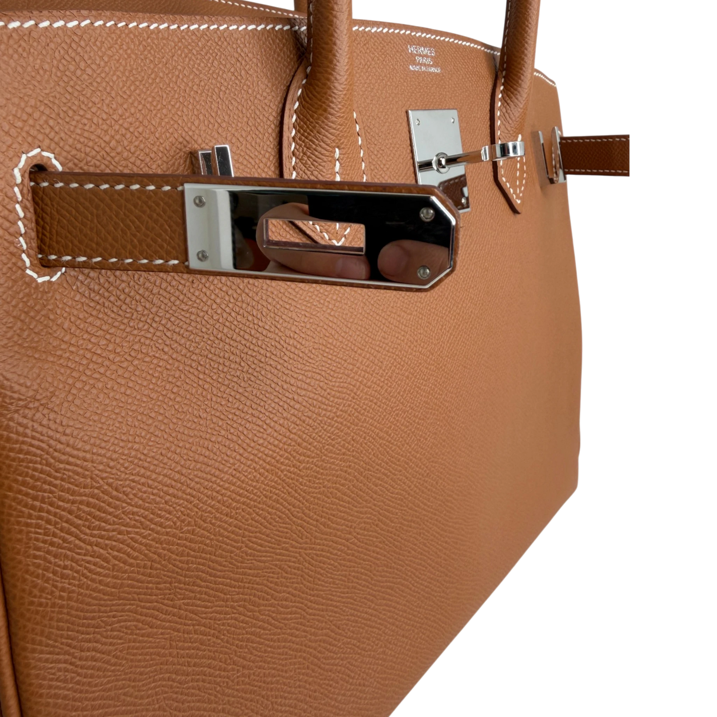 Hermès Birkin Bag 30 Gold Epsom Leder Palladium Hardware Hermès