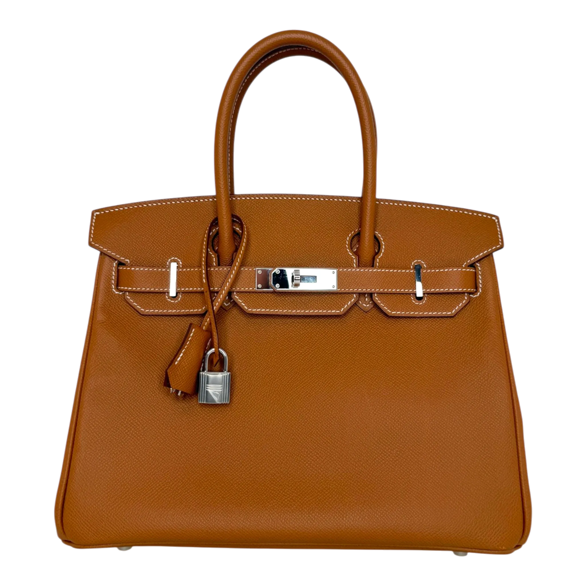 Hermès Birkin Bag 30 Gold Epsom Leder Palladium Hardware Hermès