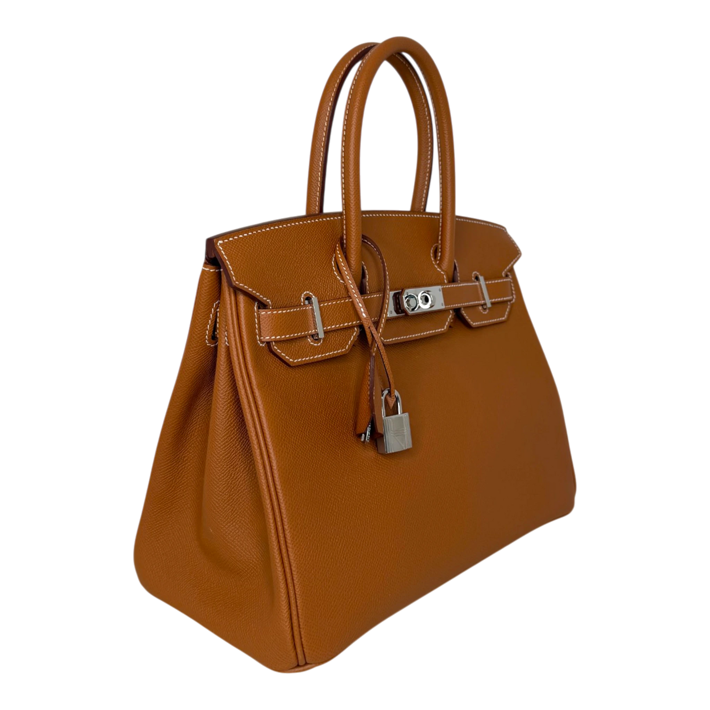 Hermès Birkin Bag 30 Gold Epsom Leder Palladium Hardware Hermès