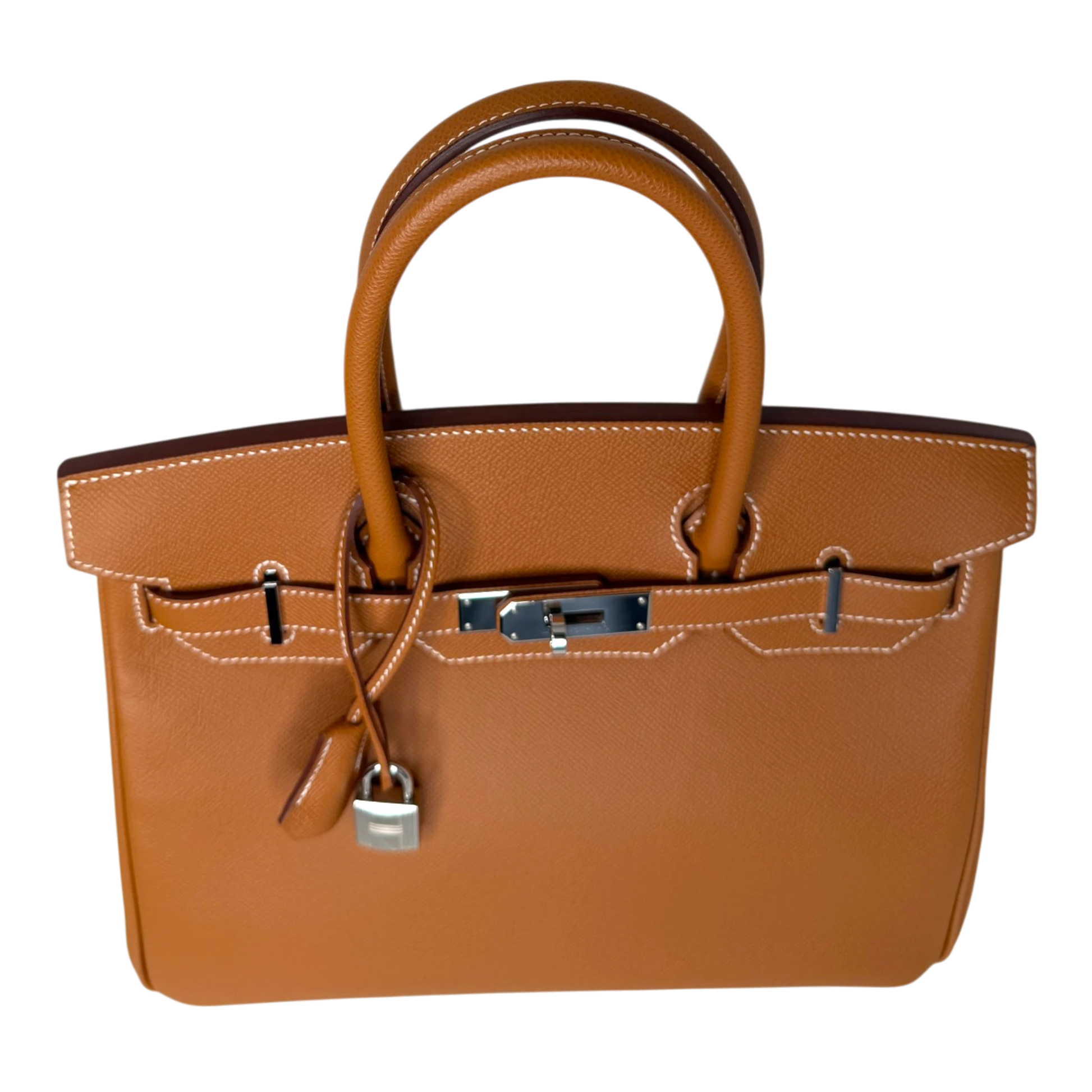 Hermès Birkin Bag 30 Gold Epsom Leder Palladium Hardware Hermès