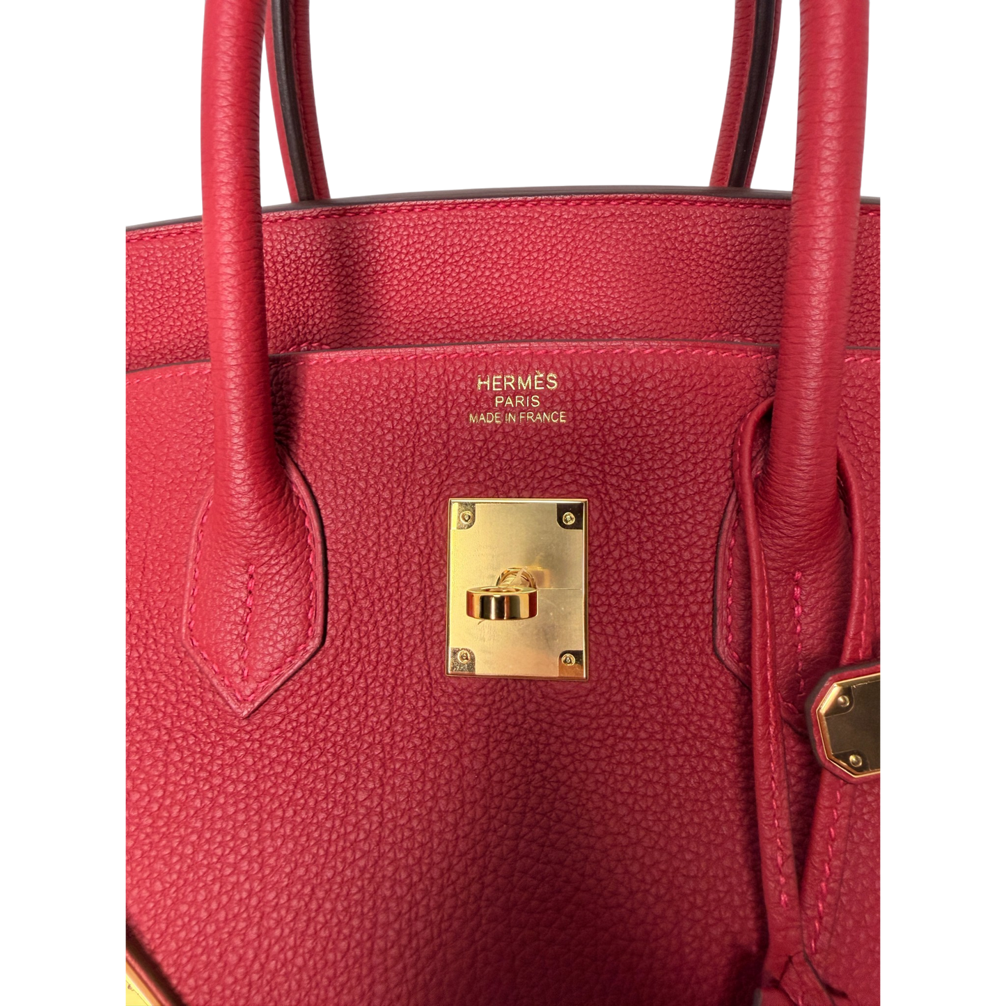 Hermès Birkin Bag 35 Togo Leder Rouge Vif goldene Hardware 2020 Hermès