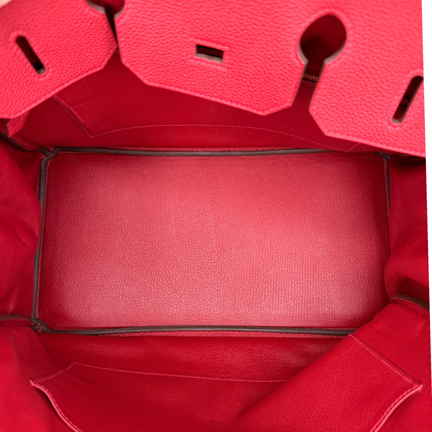 Hermès Birkin Bag 35 Togo Leder Rouge Vif goldene Hardware 2020 Hermès
