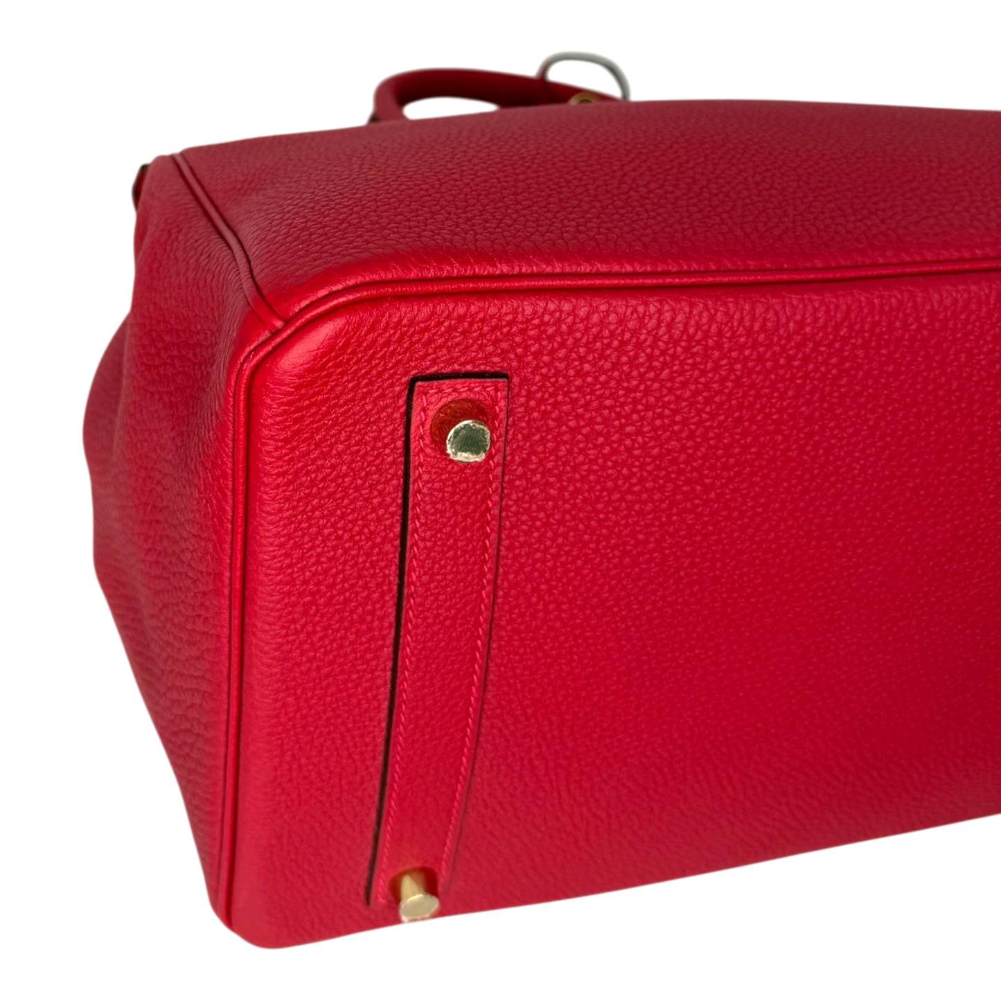 Hermès Birkin Bag 35 Togo Leder Rouge Vif goldene Hardware 2020 Hermès