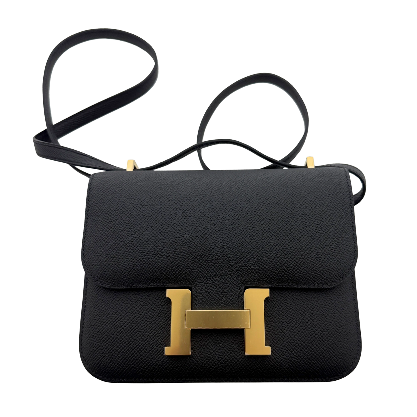 Hermès Constance 18 Epsom Leder schwarz Fullset 2025 / neuwertig Hermès