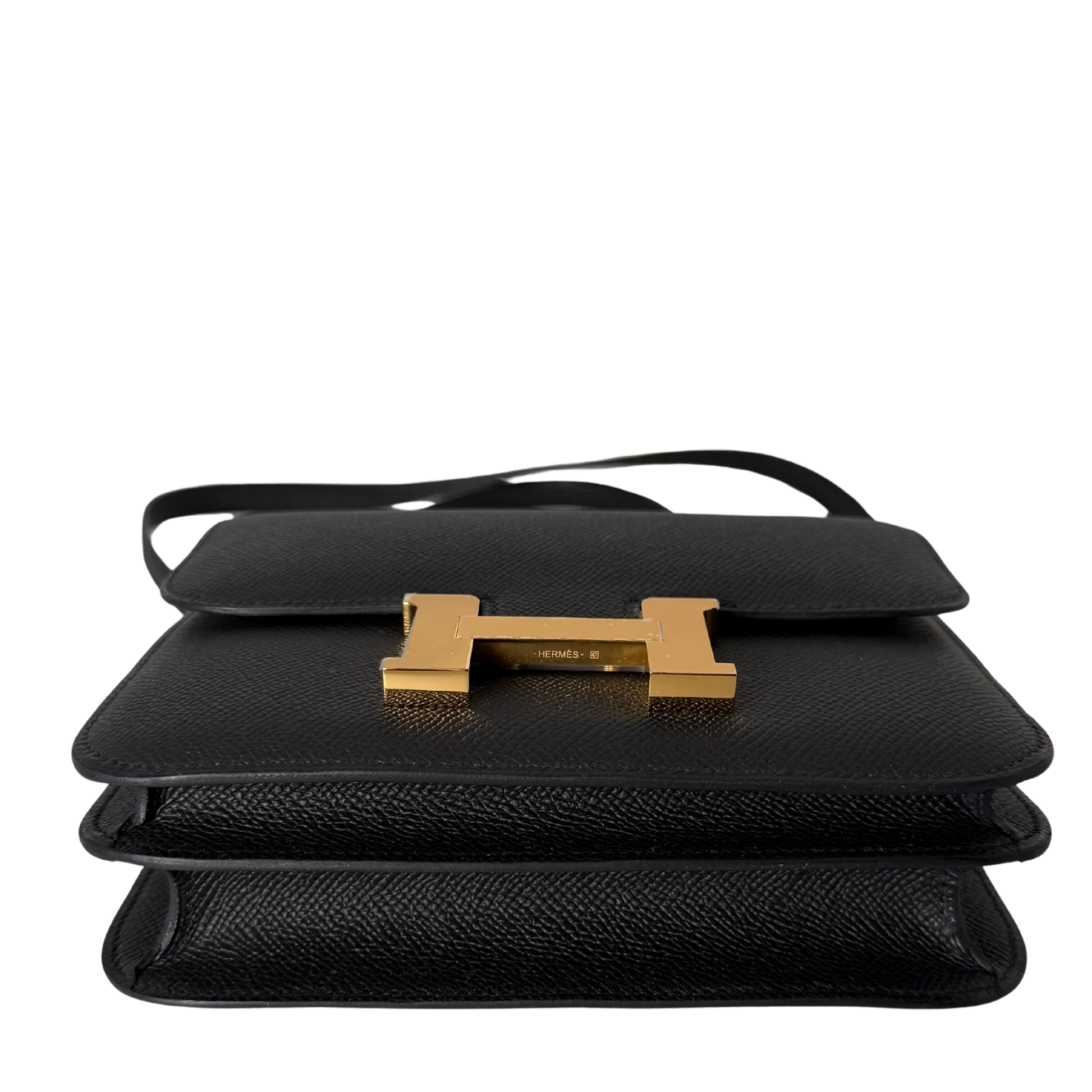 Hermès Constance 18 Epsom Leder schwarz Fullset 2025 / neuwertig Hermès