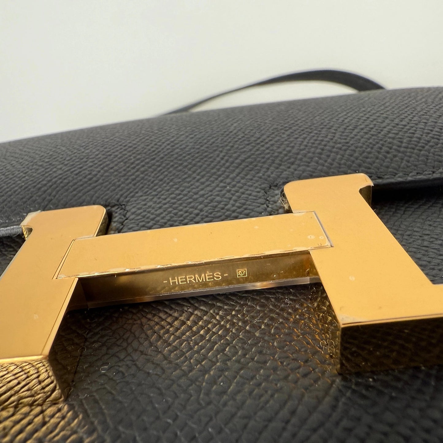 Hermès Constance 18 Epsom Leder schwarz Fullset 2025 / neuwertig Hermès