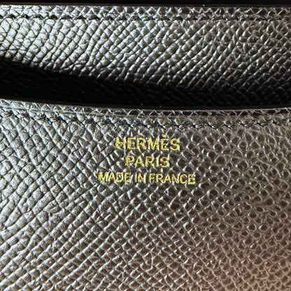 Hermès Constance 18 Epsom Leder schwarz Fullset 2025 / neuwertig Hermès