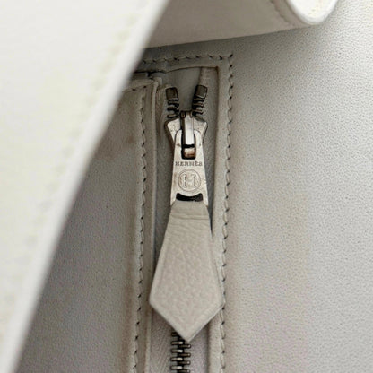 Hermès Constance 24 Vintage Evercolor Leder Weiß / gut Hermès