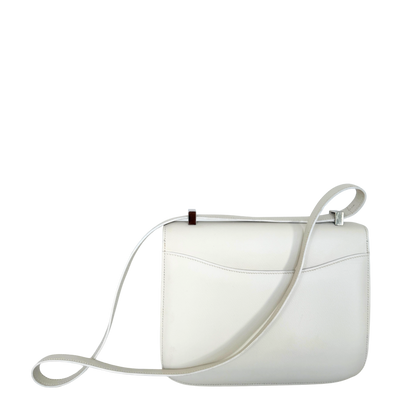 Hermès Constance 24 Vintage Evercolor Leder Weiß / gut Hermès