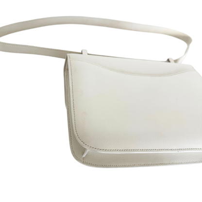 Hermès Constance 24 Vintage Evercolor Leder Weiß / gut Hermès