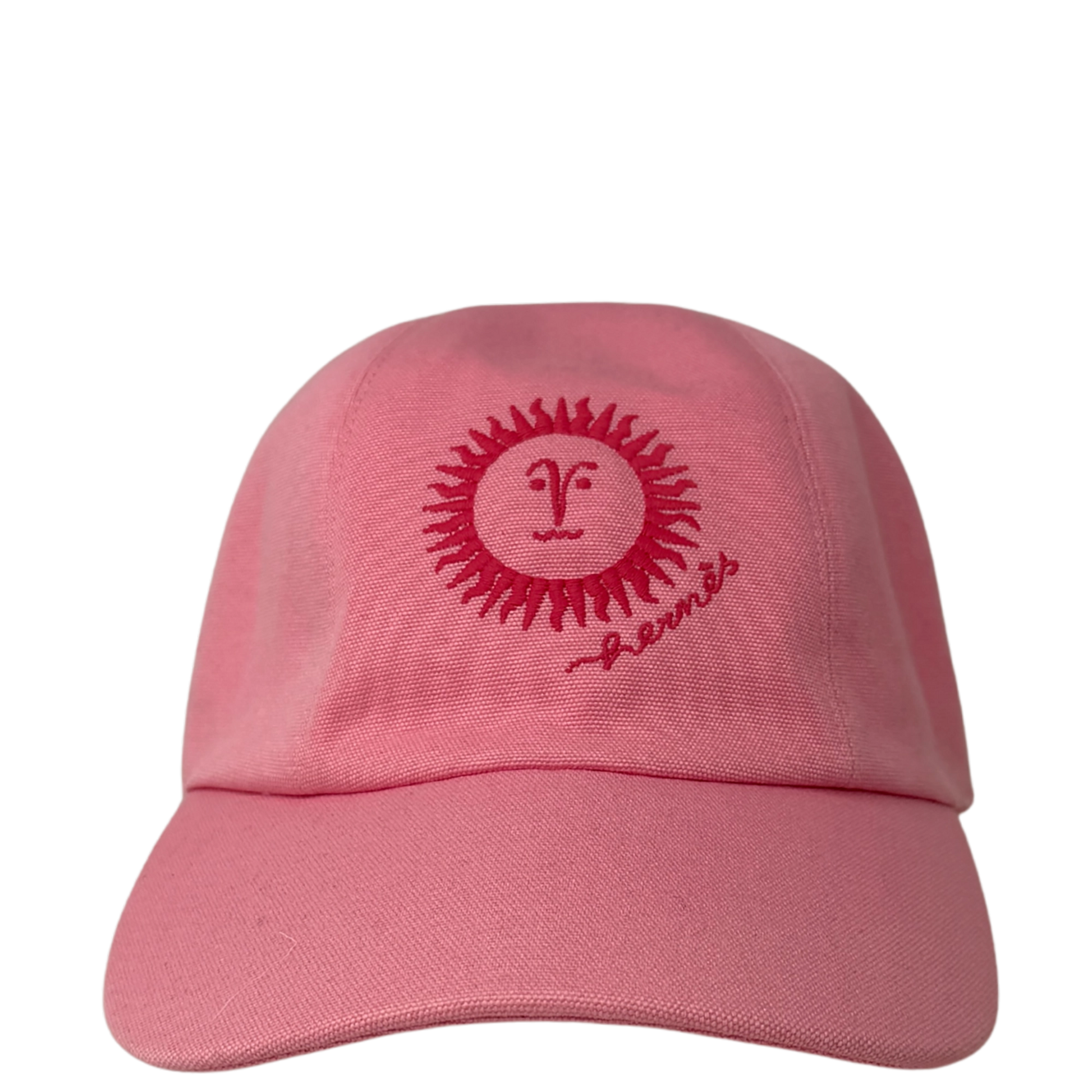 Hermès Davis Sunshine Hat Größe 60 rosa Hermès