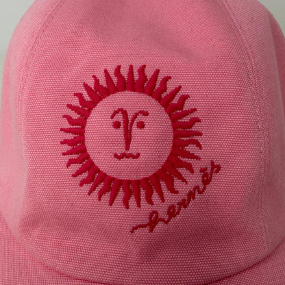 Hermès Davis Sunshine Hat Größe 60 rosa Hermès