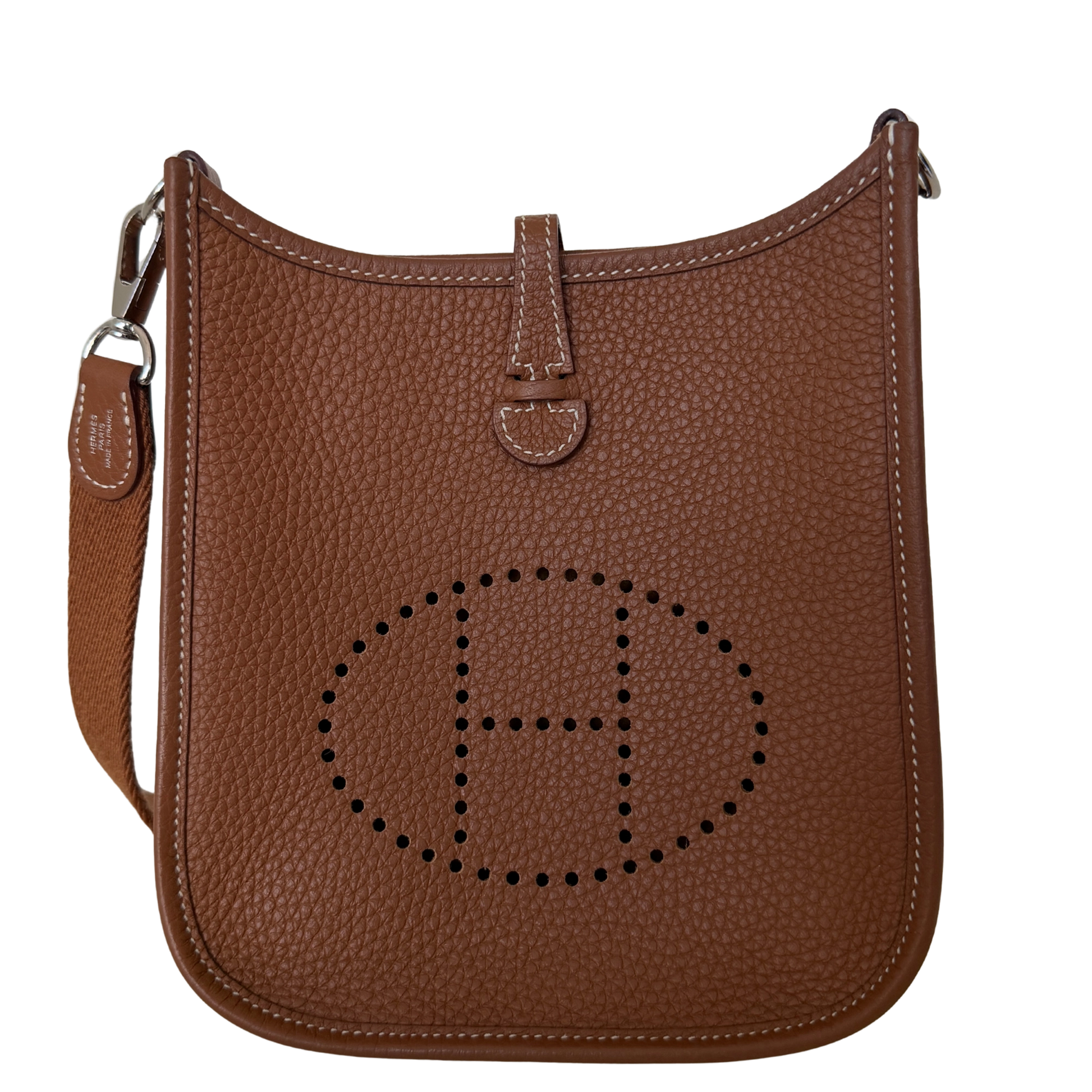 Hermès Evelyne 16 Amazone Taurillon Clemence braun Fullset / neuwertig Hermès