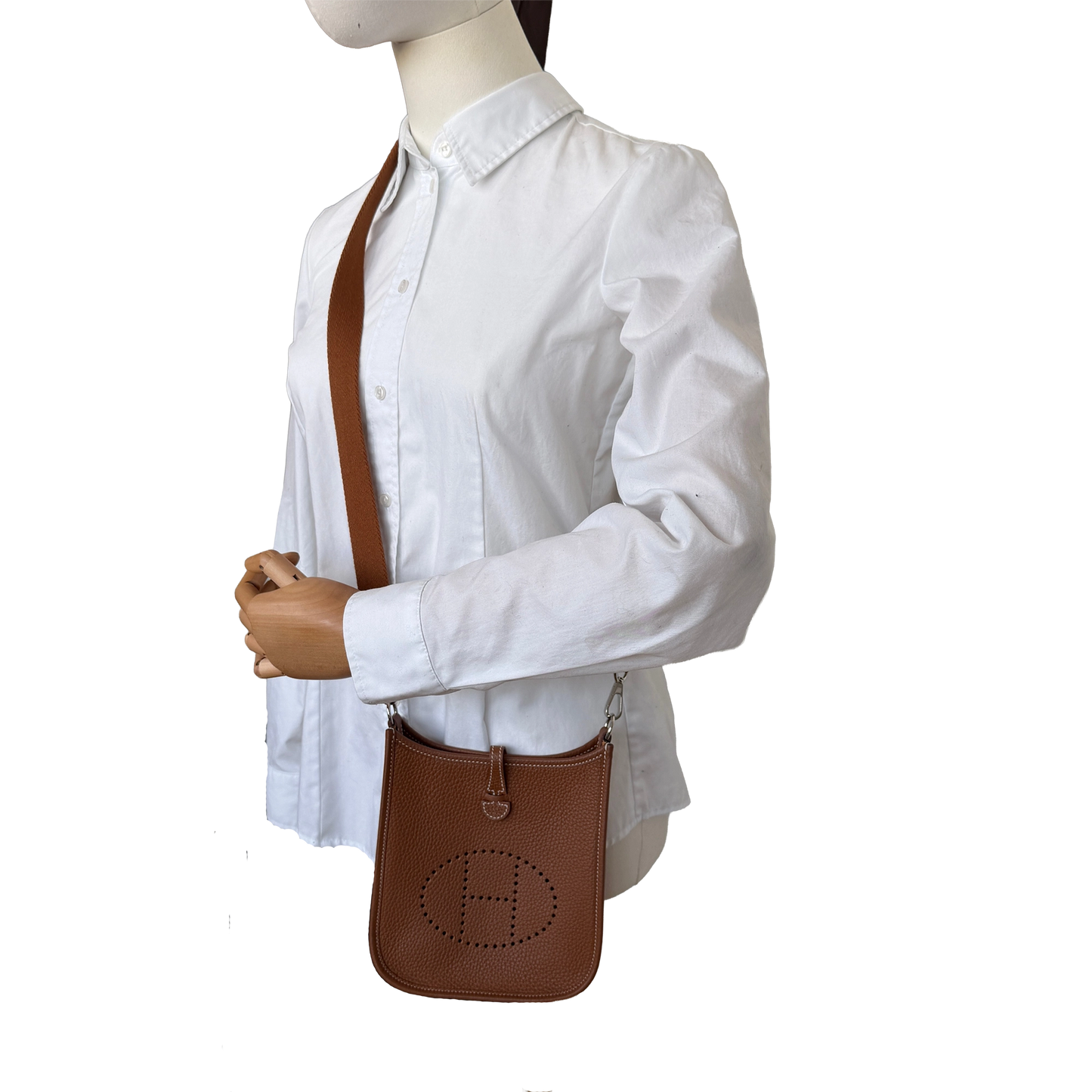 Hermès Evelyne 16 Amazone Taurillon Clemence braun Fullset / neuwertig Hermès