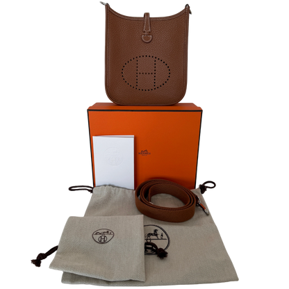 Hermès Evelyne 16 Amazone Taurillon Clemence braun Fullset / neuwertig Hermès